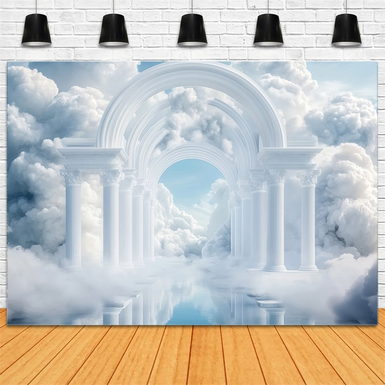 Clouds Backdrop Celestial Archway Palace Backdrop UK BRP57-216