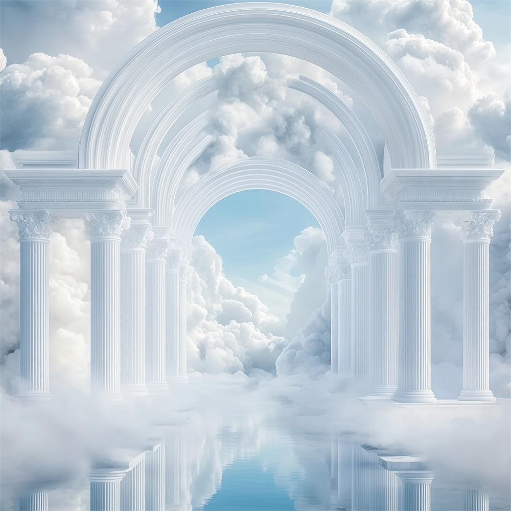 Clouds Backdrop Celestial Archway Palace Backdrop UK BRP57-216