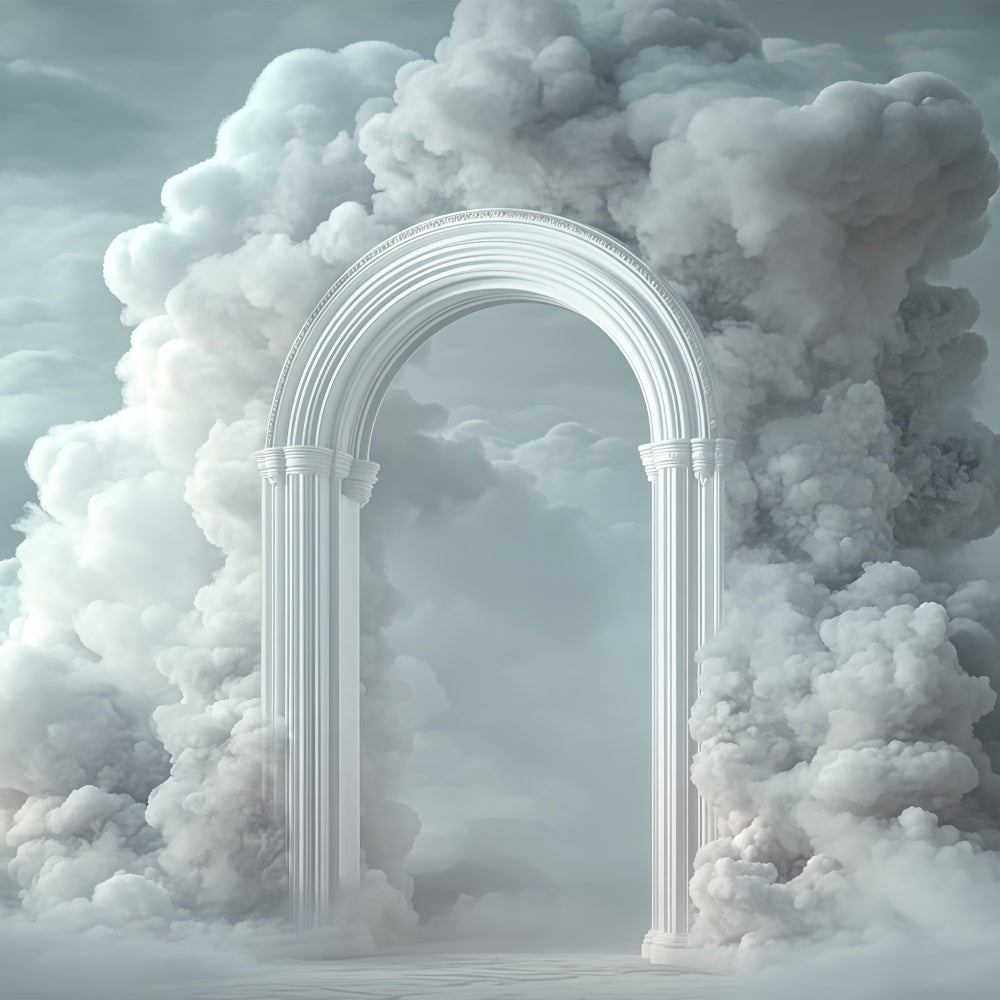 Cloud Backdrop Photography Cloud Fortress Arch Backdrop UK BRP57-217