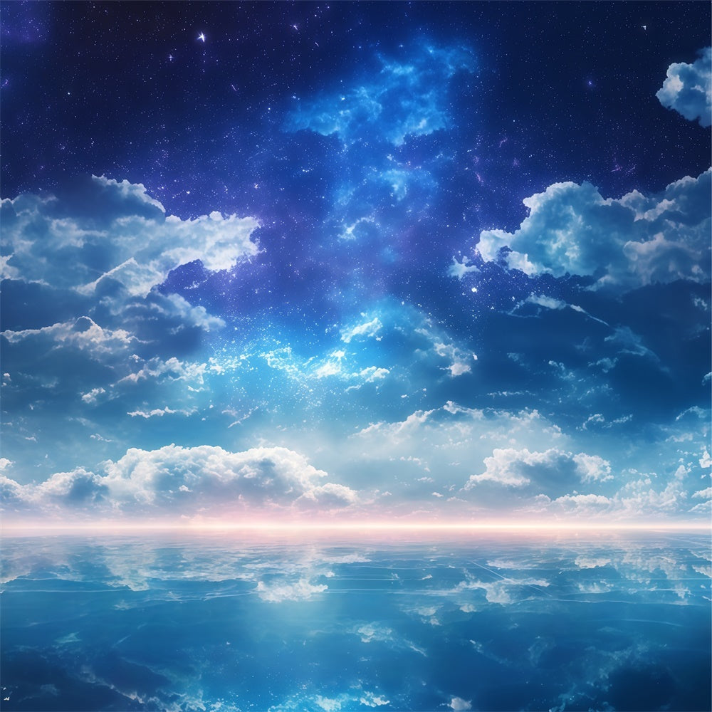 Sky Backdrop Galactic Peace Reflection Backdrop UK BRP57-232