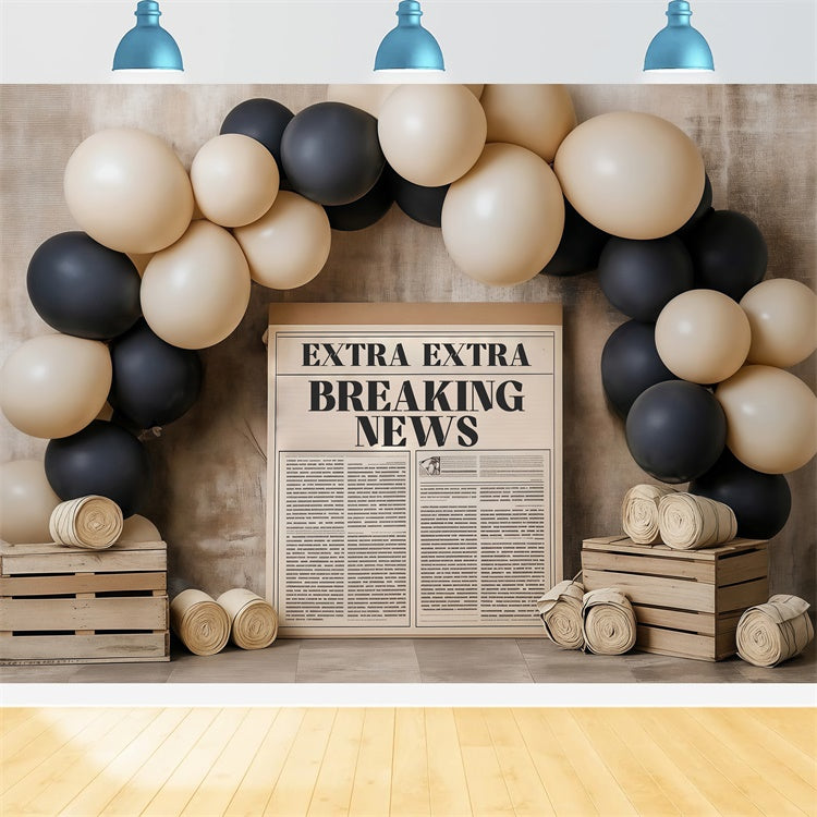 Kids Backdrop Modern Vintage Press Style Backdrop UK BRP57-239