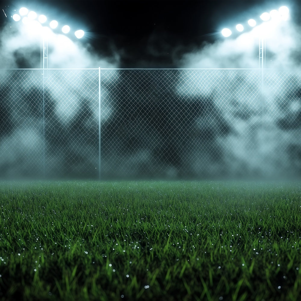 Sports Theme Backdrop Mist Field Arena Backdrop UK BRP57-293