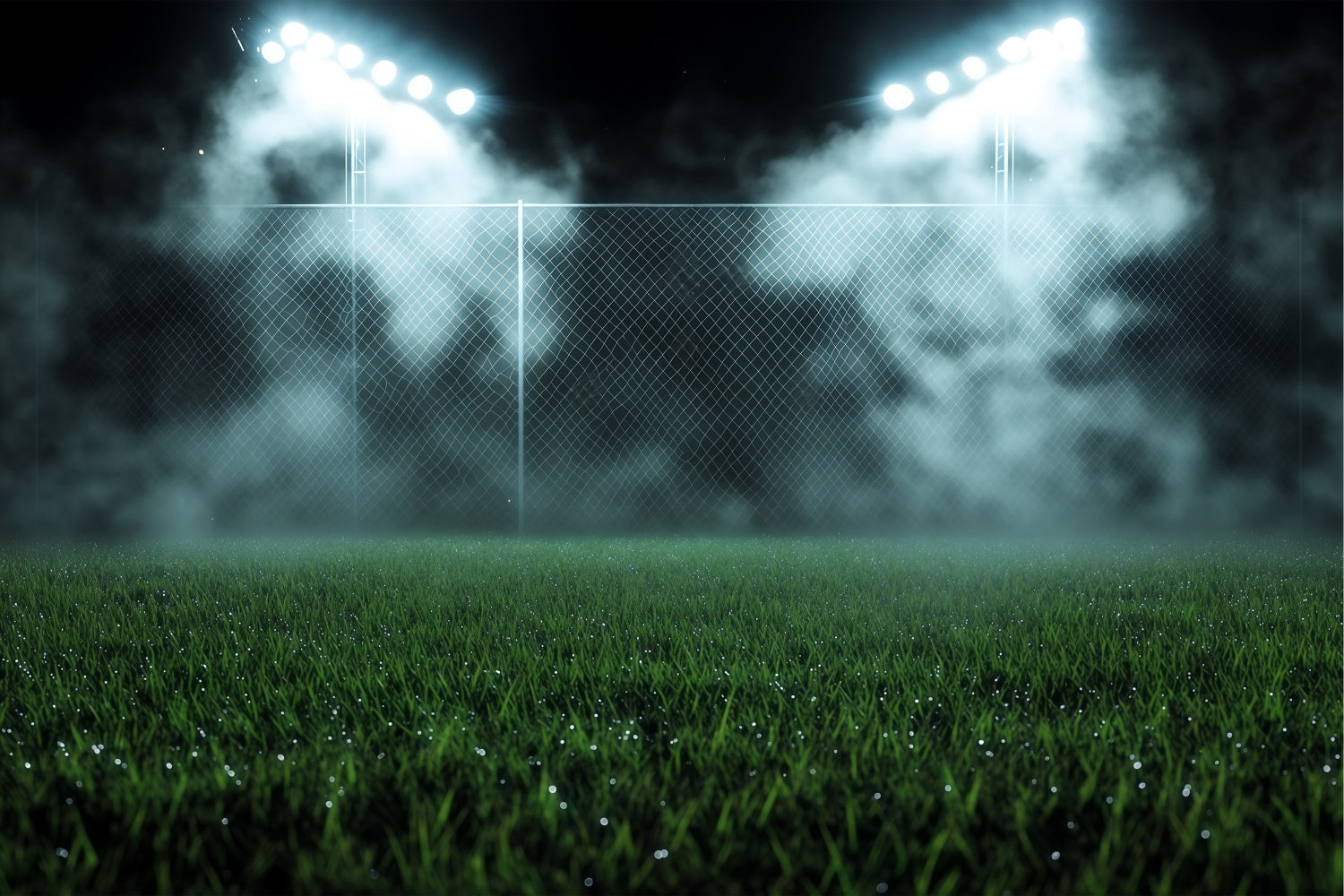 Sports Theme Backdrop Mist Field Arena Backdrop UK BRP57-293