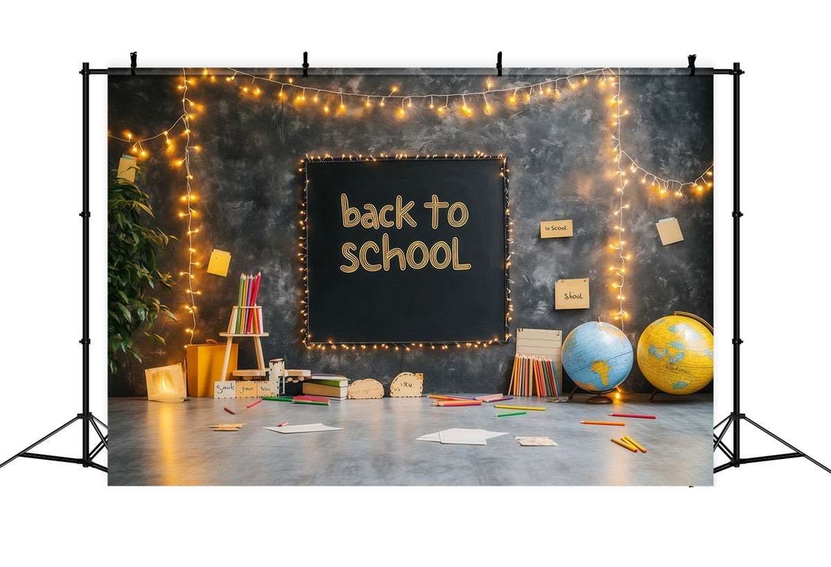 Classroom Backdrop Twinkle Light Learning Backdrop UK BRP57-37