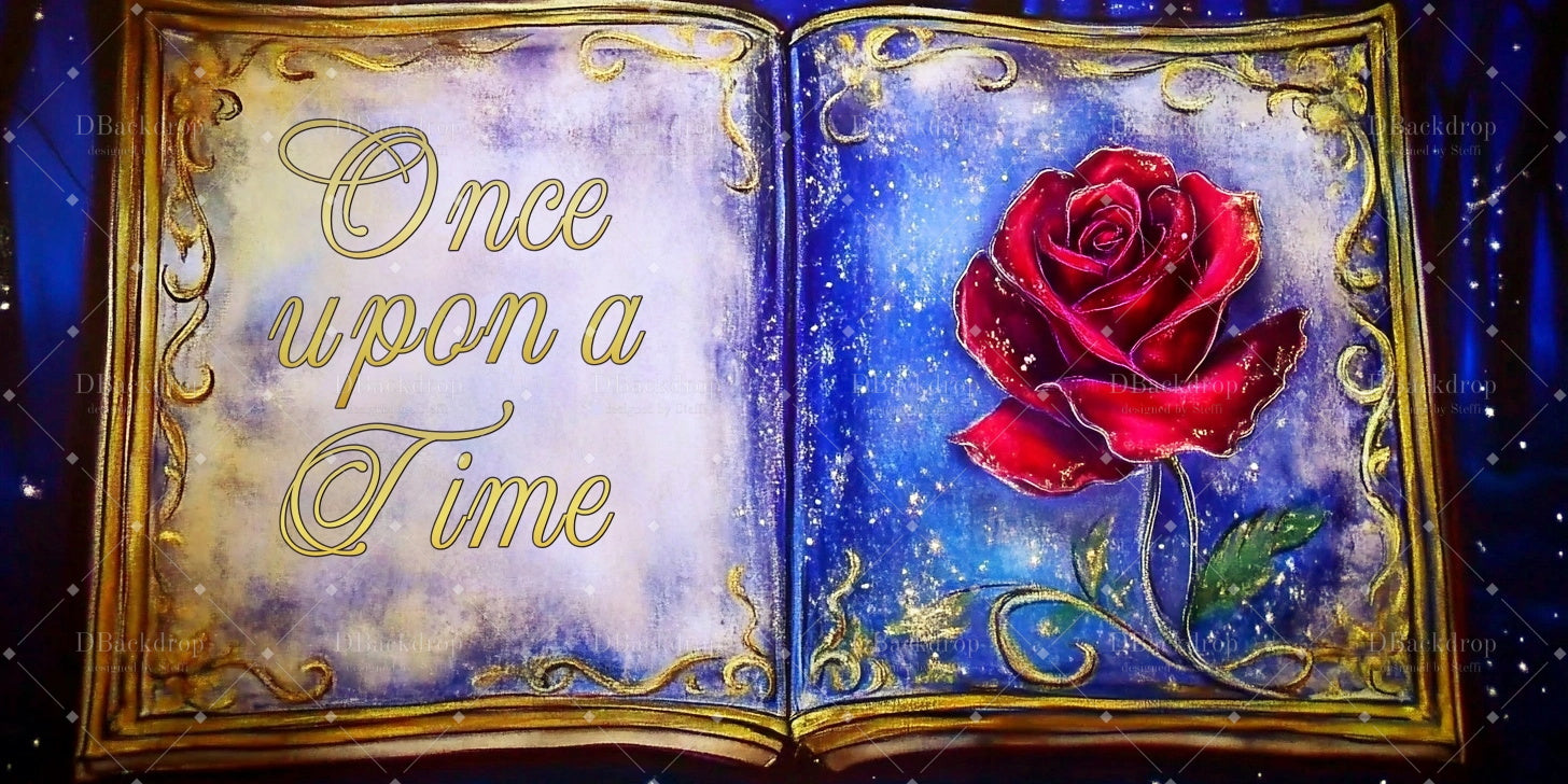 Stage Backdrop Beauty and the Beast Theater Stage Backdrops UK CSH59-T21b