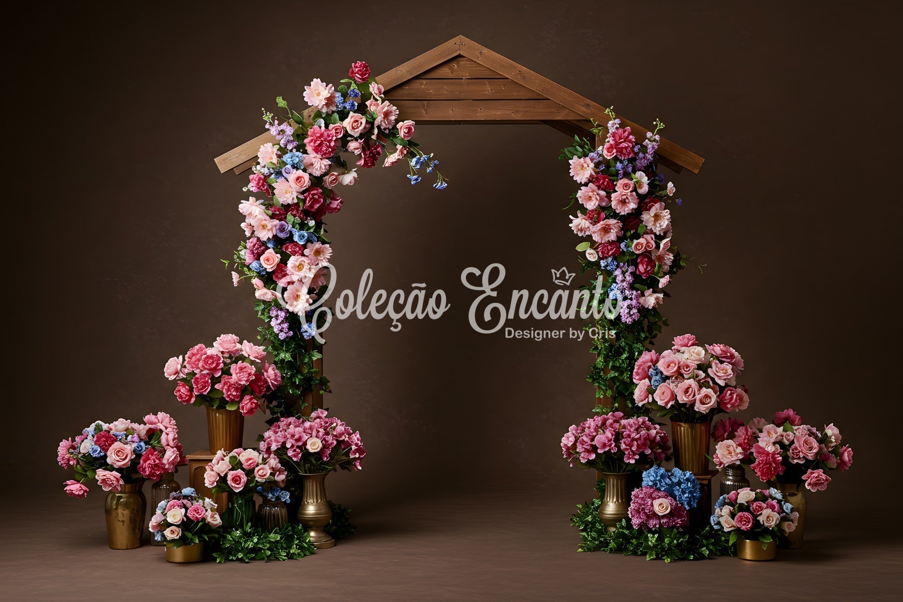 Mothers Day Flower Backdrop Pink Blue Floral Arch Backdrop Ideas For Mother's Day UK By Magali