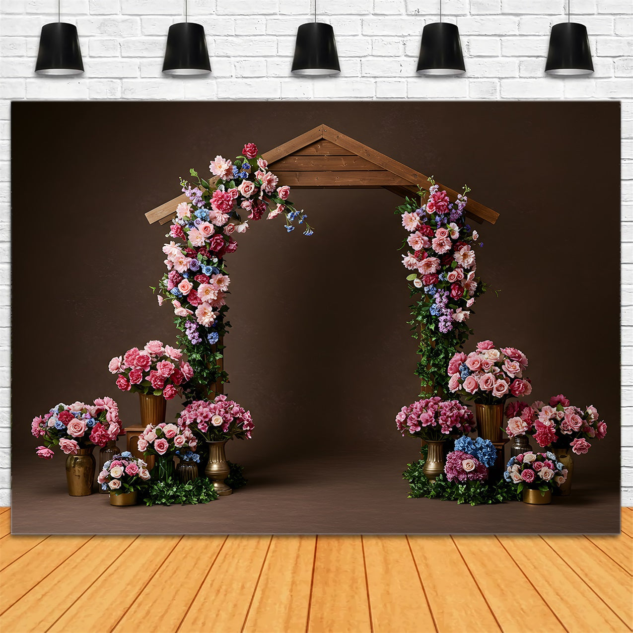 Mothers Day Flower Backdrop Pink Blue Floral Arch Backdrop Ideas For Mother's Day UK By Magali