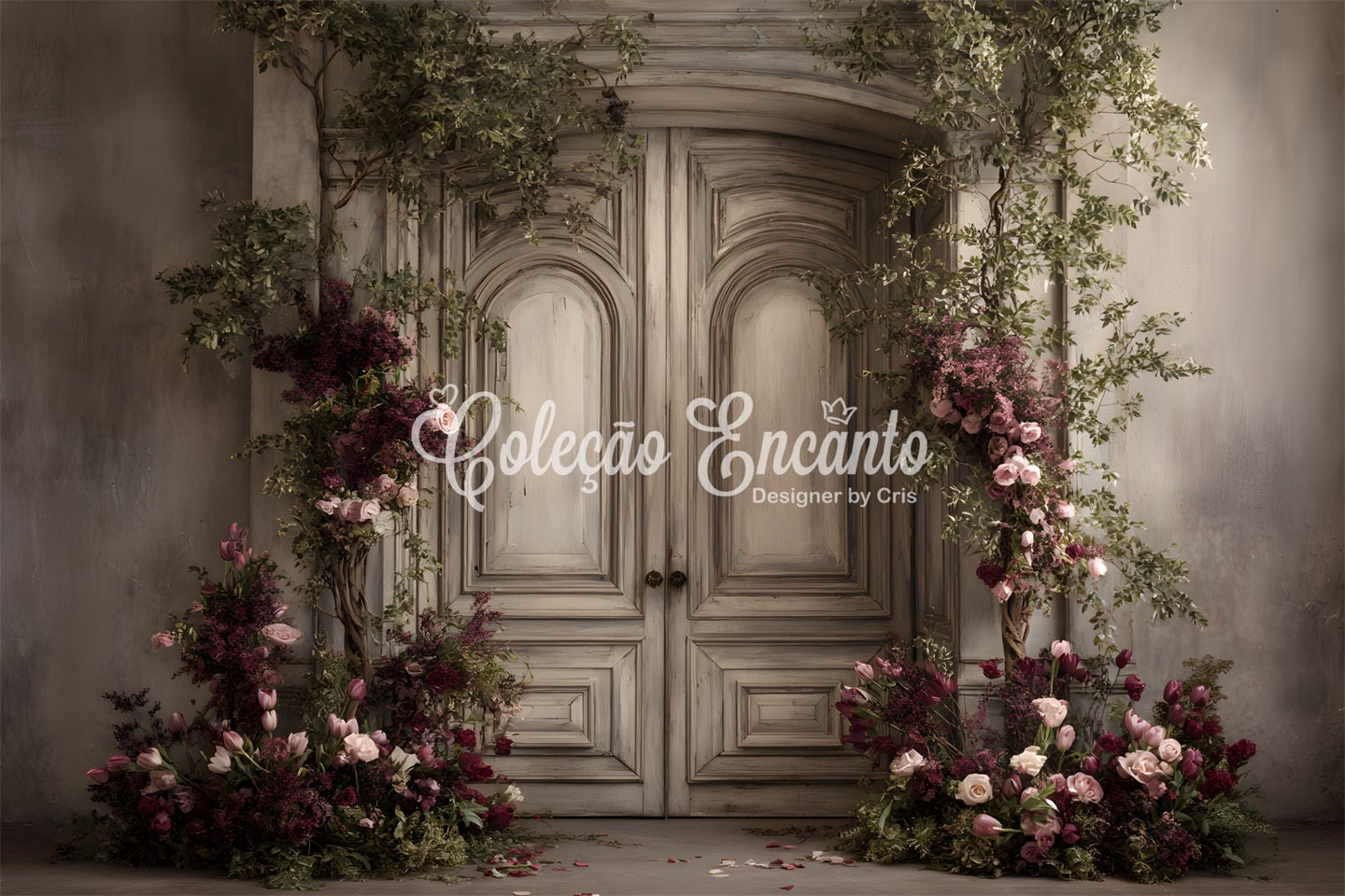 Photo Backdrops For Mothers Day Romantic Floral Doorway Mothers Day Photography Backdrops UK By Magali