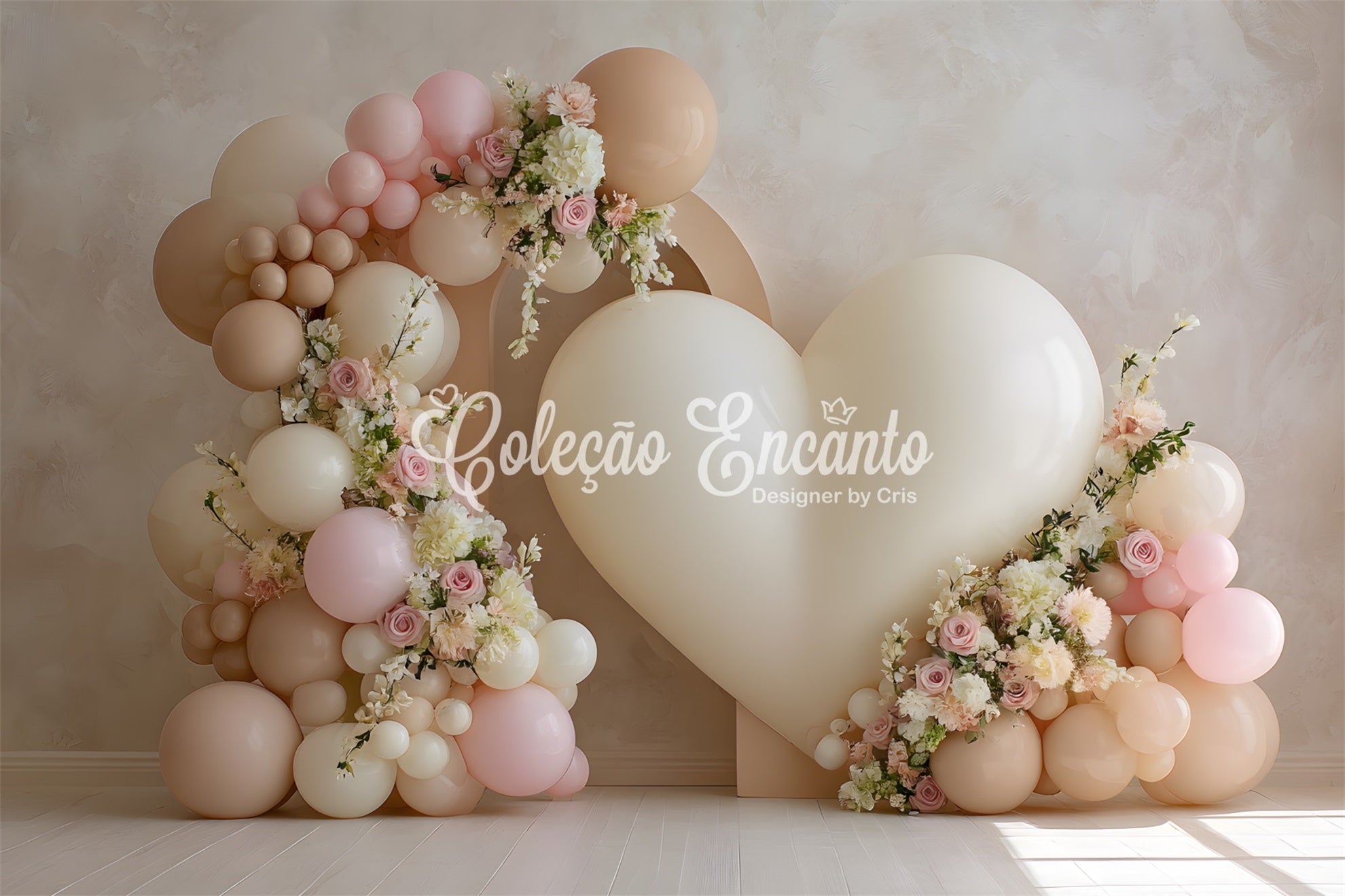 Mothers Day Balloon Backdrop Love Heart Roses Flowers Photo Booth Mothers Day Backdrop UK By Magali