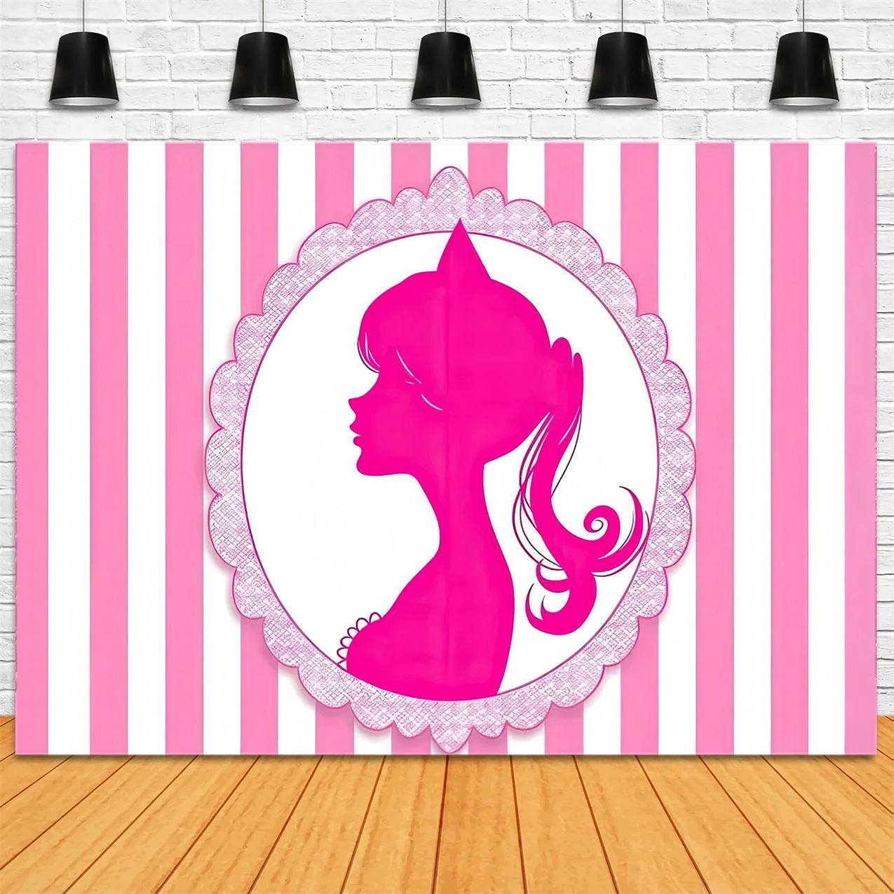 Fashion Doll Backdrop For Photoshoot Fashion Doll Princess Frame Backdrop UK CJJ2-77