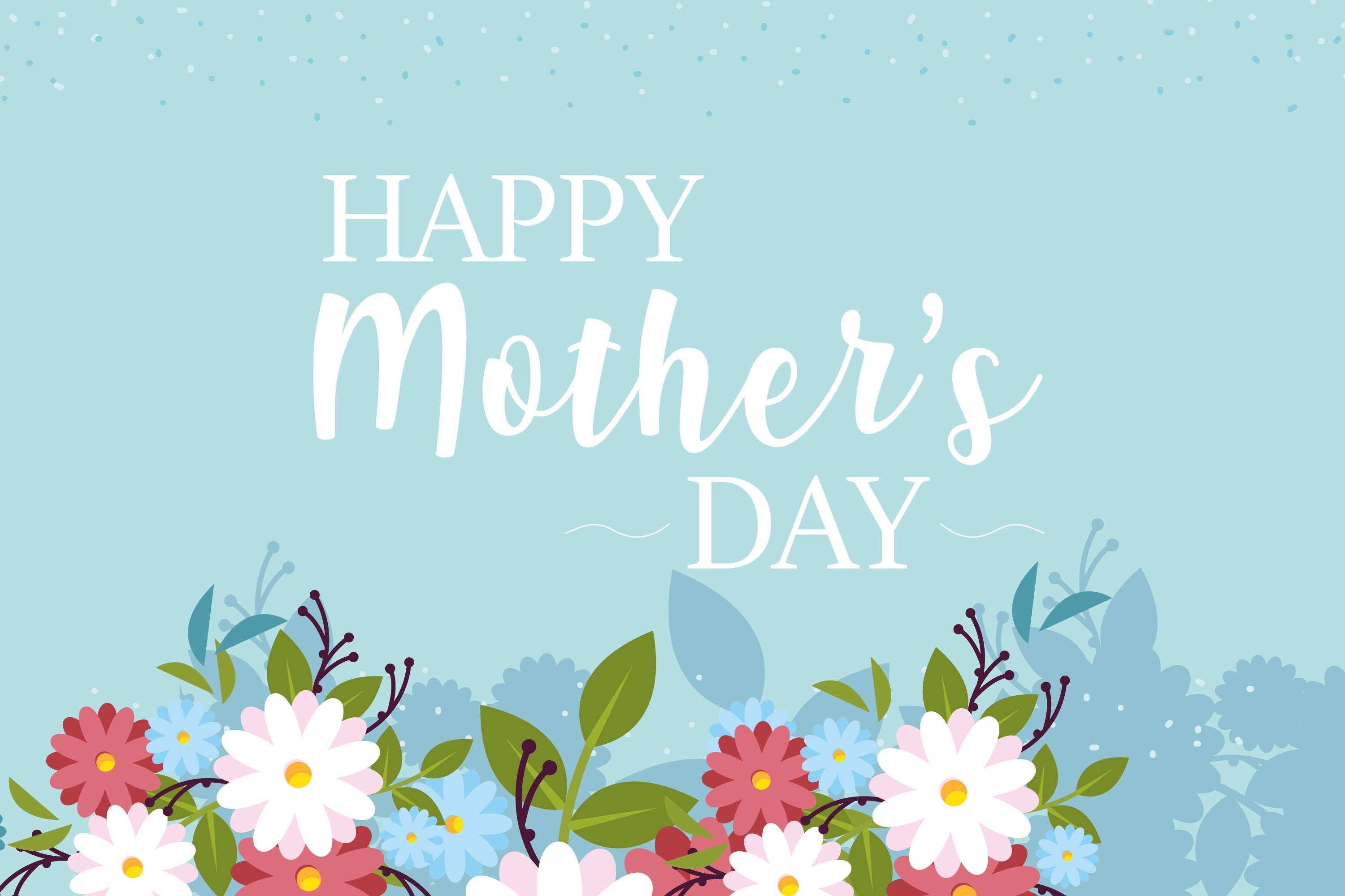 Mothers Day Backdrops Tranquil Meadow Bloom Customized Backdrop UK CJJ3-147