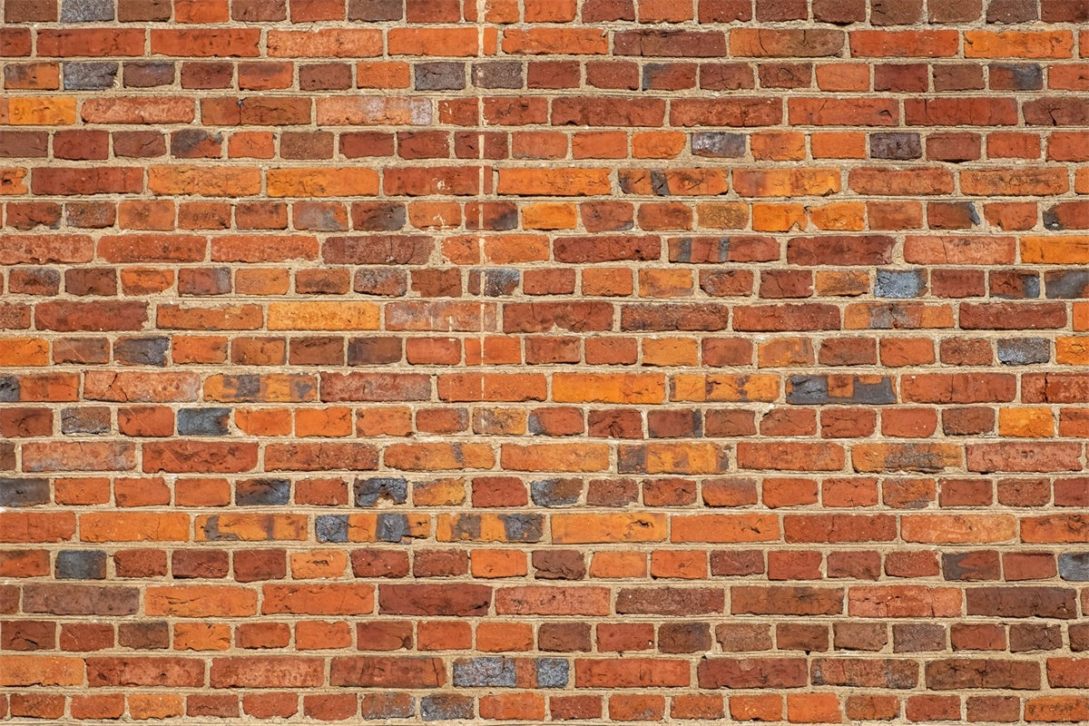 Brick Backdrop Photography Warm Tone Mixed Brick Backdrop UK CJJ3-31