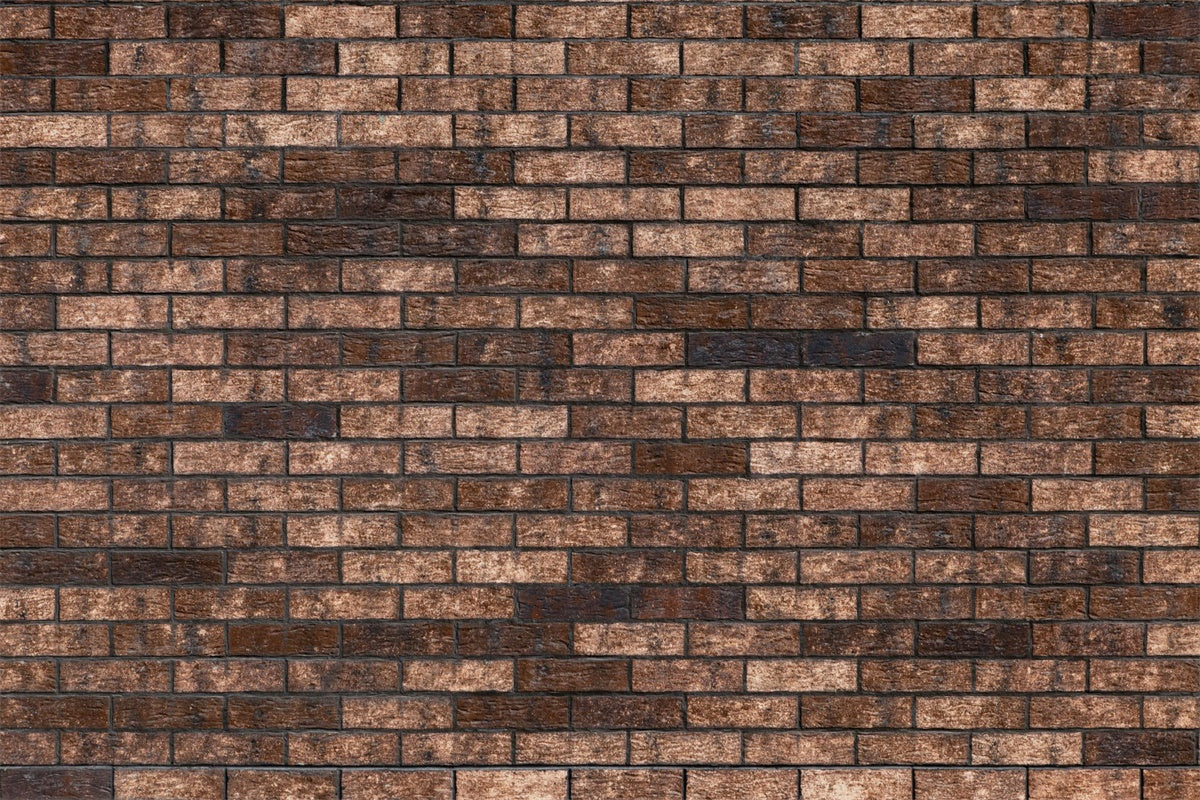 Brick Wall Photography Backdrop Brown Brick Texture Backdrop UK CJJ3-32
