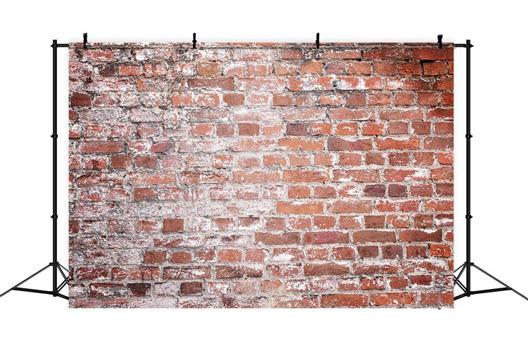 Brick Photo Backdrop Rustic Faded Brick Texture Backdrop UK CJJ3-7