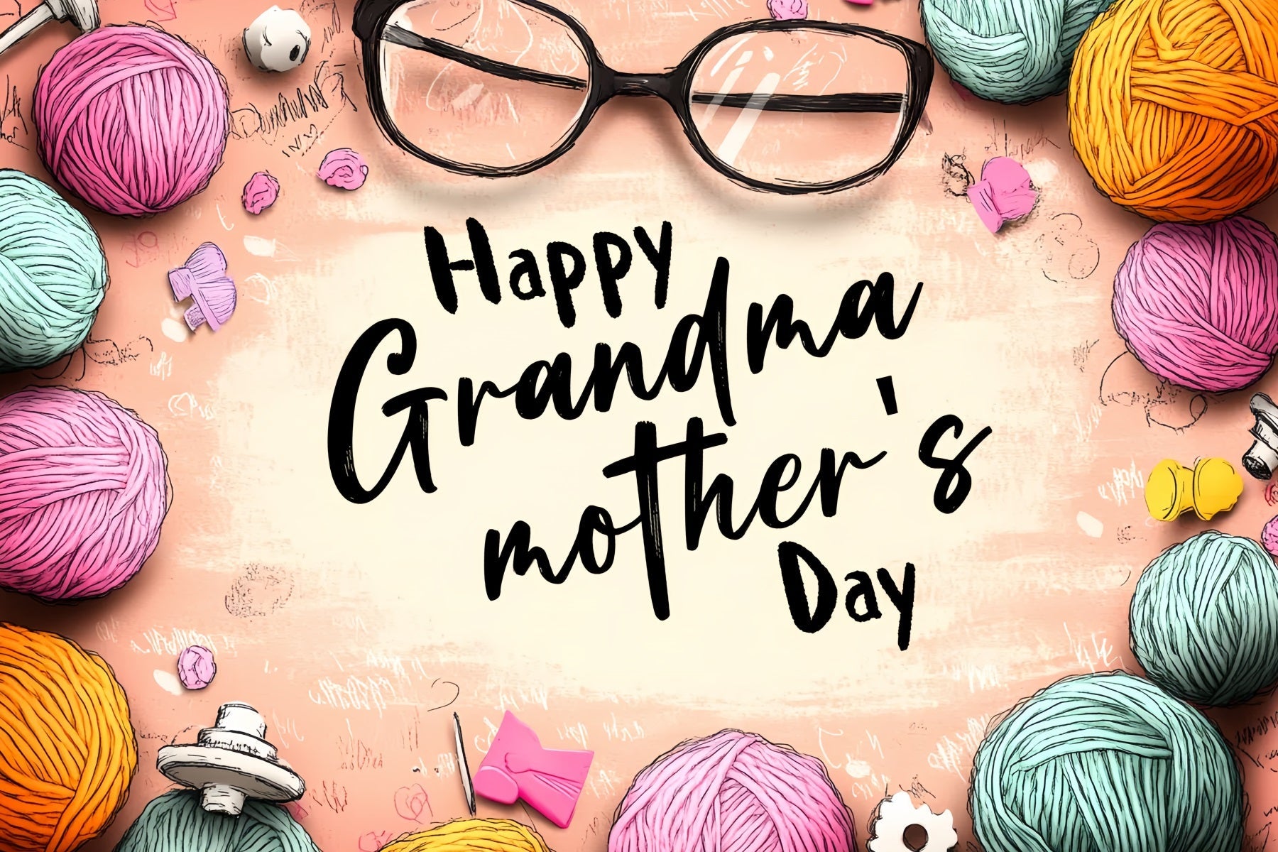 Backdrop Mothers Day Threads Love Customized Backdrop UK CSH3-153