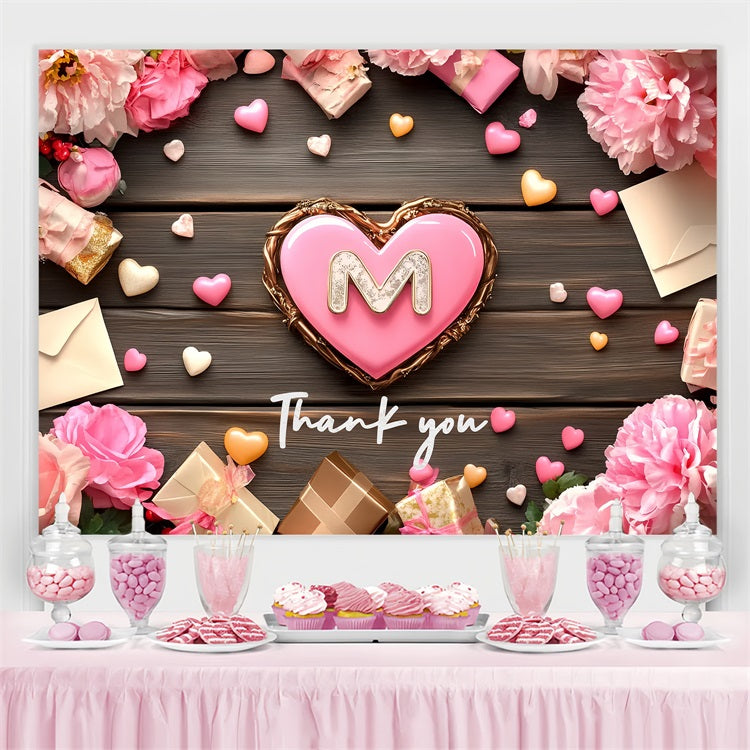 Mothers Day Photo Backdrop Love Flowers Celebration Custom Backdrop UK CSH3-164