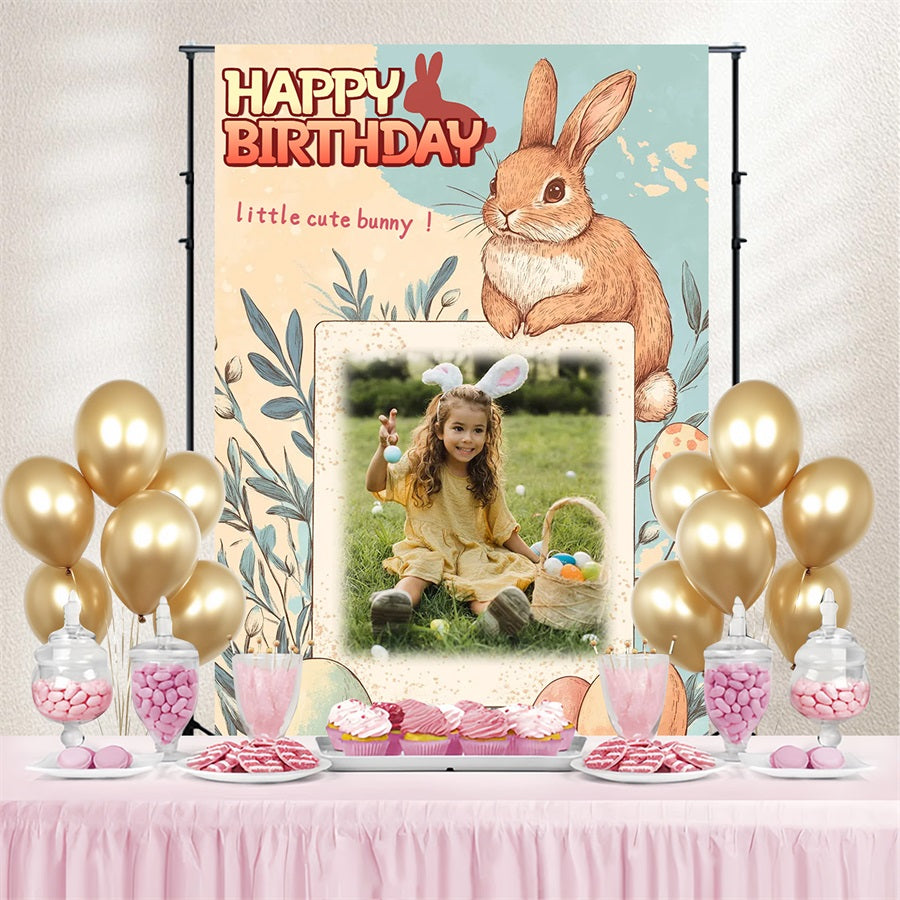 Easter Egg Backdrop Egg Hunt Wonderland Personalized Backdrop UK CSH3-221