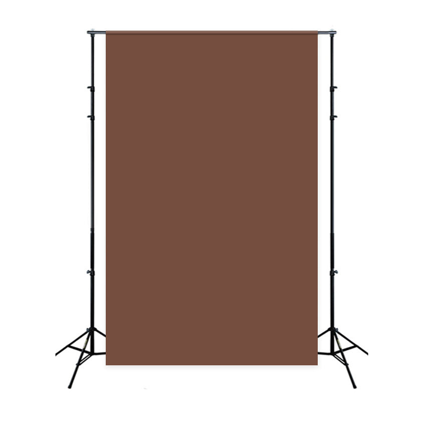 Solid Color Backdrops Deep Terracotta Brown Backdrop UK CSH4-164