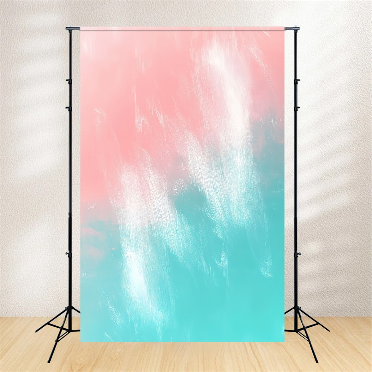 Portrait Photo Backdrop Pastel Pink Blue Gradient Backdrop UK CSH4-185