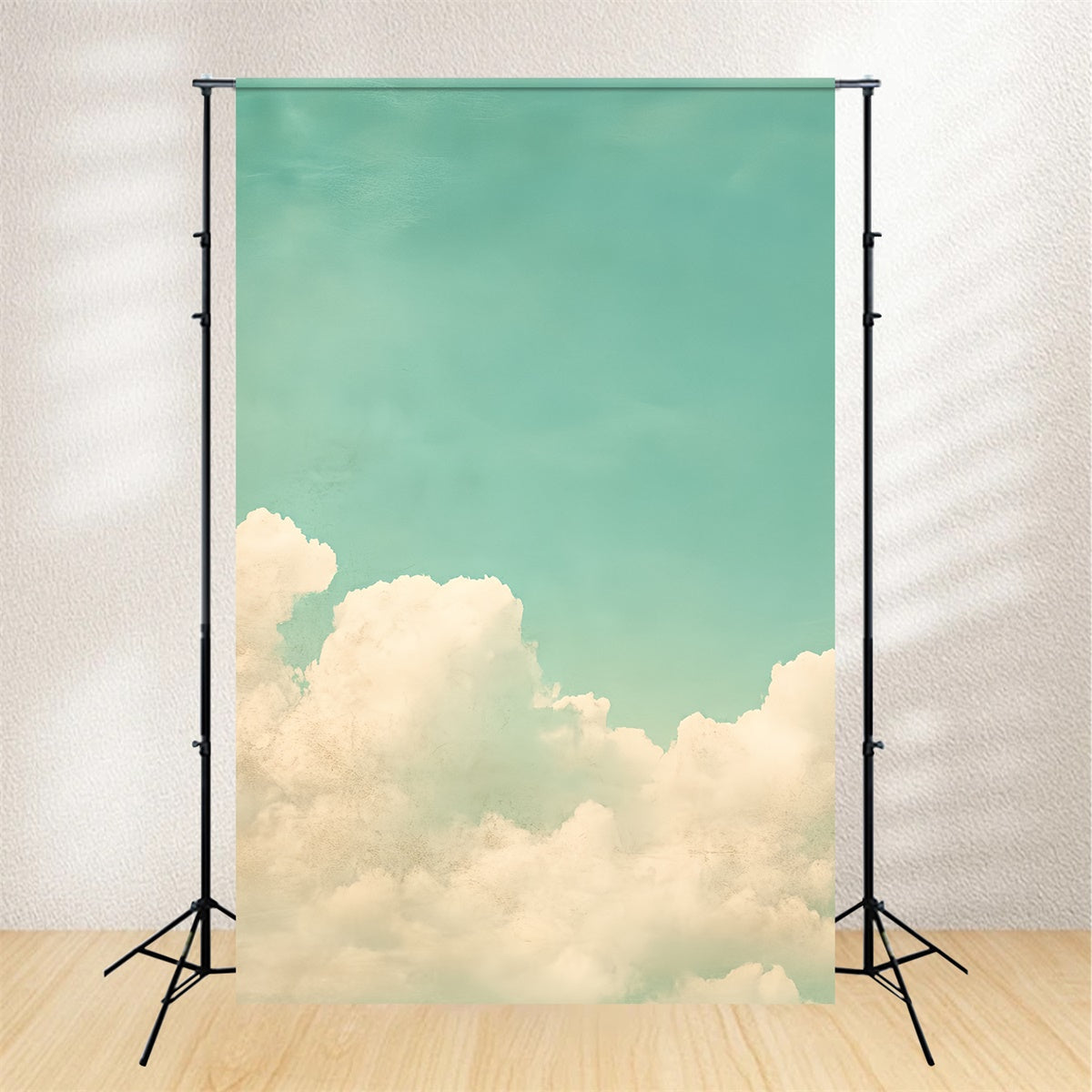 School Photo Backdrops Vintage Style Cloudscape Backdrop UK CSH4-189