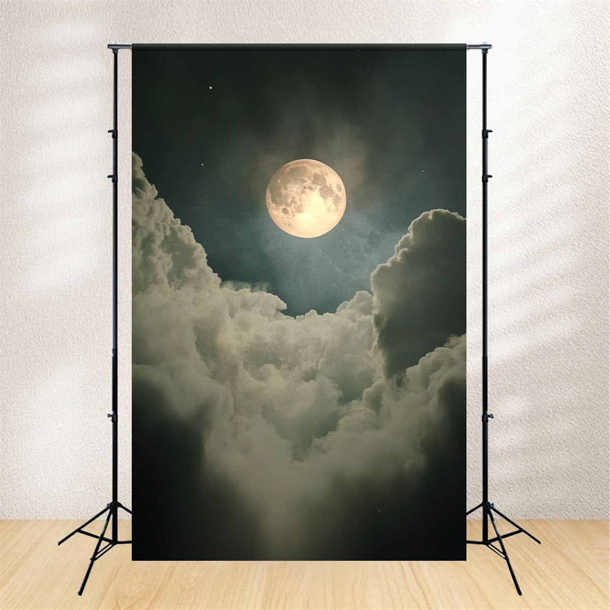 Backdrops For Portraits Moody Moonlit Clouds Backdrop UK CSH4-192