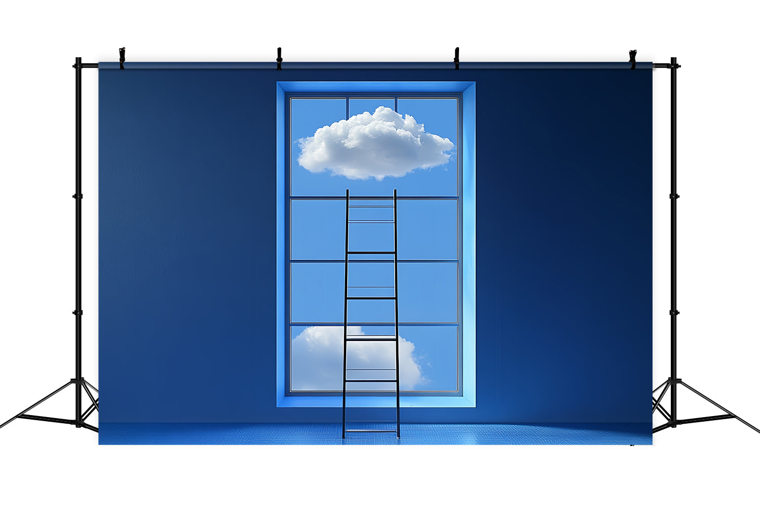 Sky Backdrop For Photography Calm Sky Puffy Cloud Backdrop UK CSH4-237