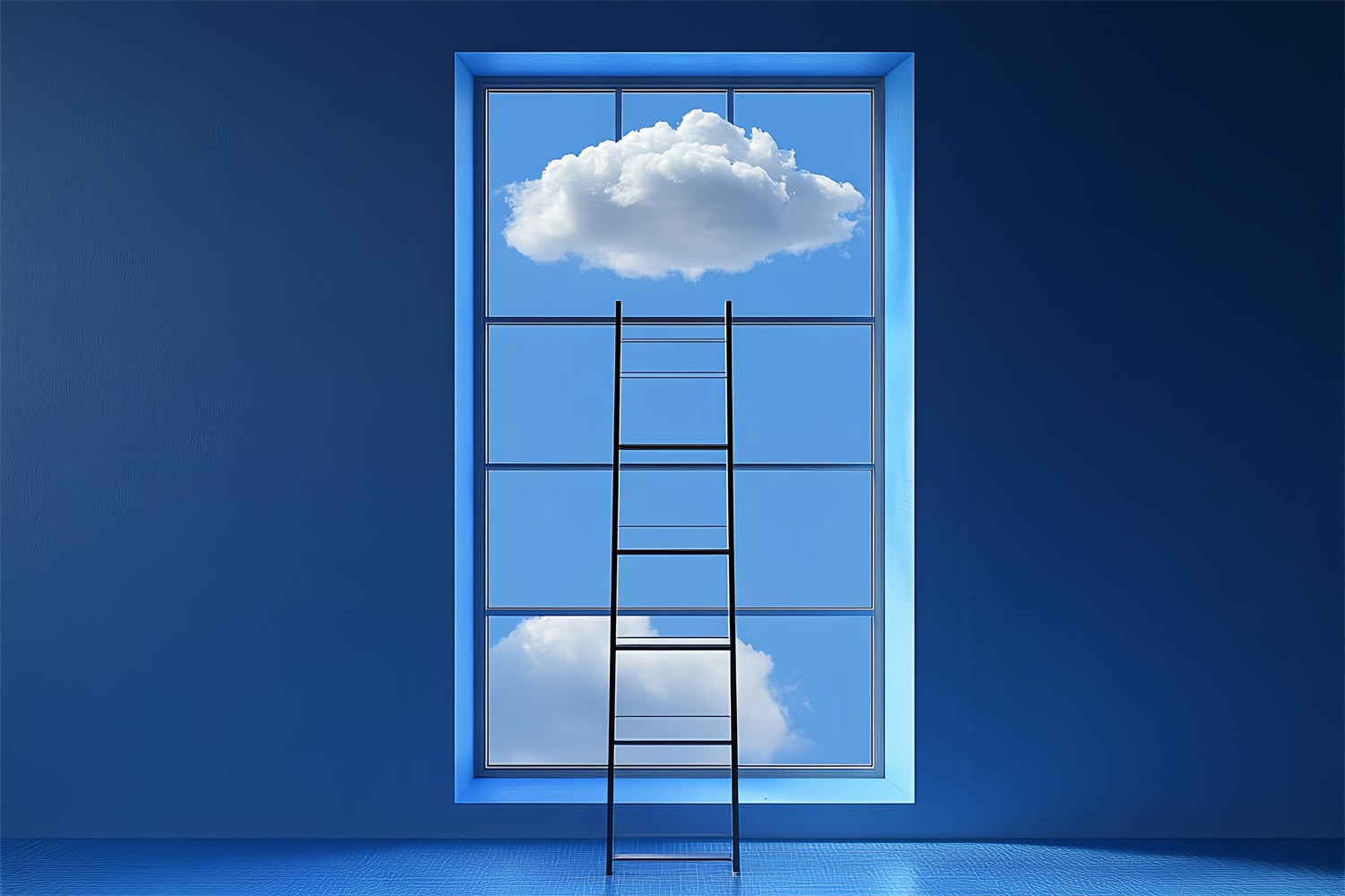 Sky Backdrop For Photography Calm Sky Puffy Cloud Backdrop UK CSH4-237