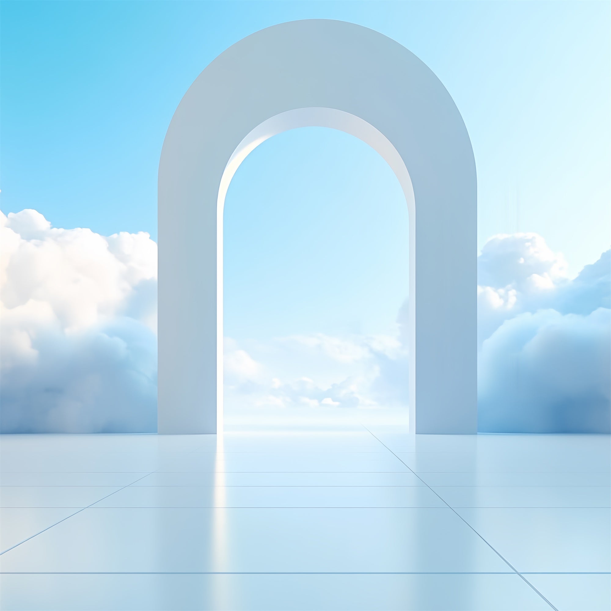 Blue Sky Backdrops Fantasy Sky Arch Cloud Backdrop UK CSH4-256