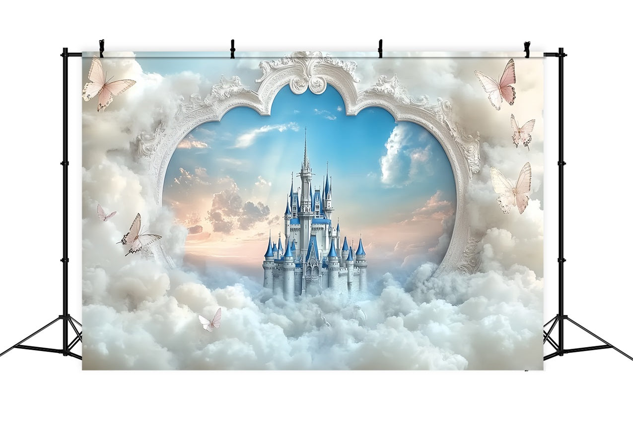 Castle Backdrops Heavenly Seen Heart Gate Backdrop UK CSH4-336