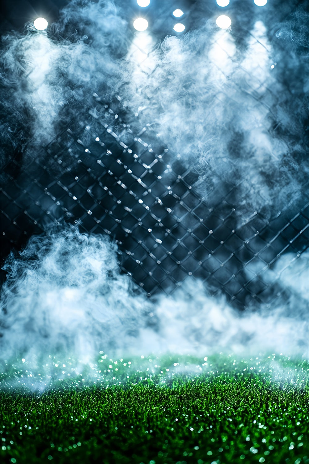 Sports Backdrop Ideas Smoky Sports Field Fence Backdrop UK CSH4-377