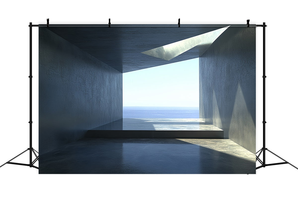Architecture Backdrop Clean Line Architecture Sea Backdrop UK CSH4-408