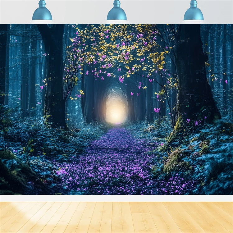 Backdrop Enchanted Forest Radiant End Blossom Trail Backdrop UK CSH4-87