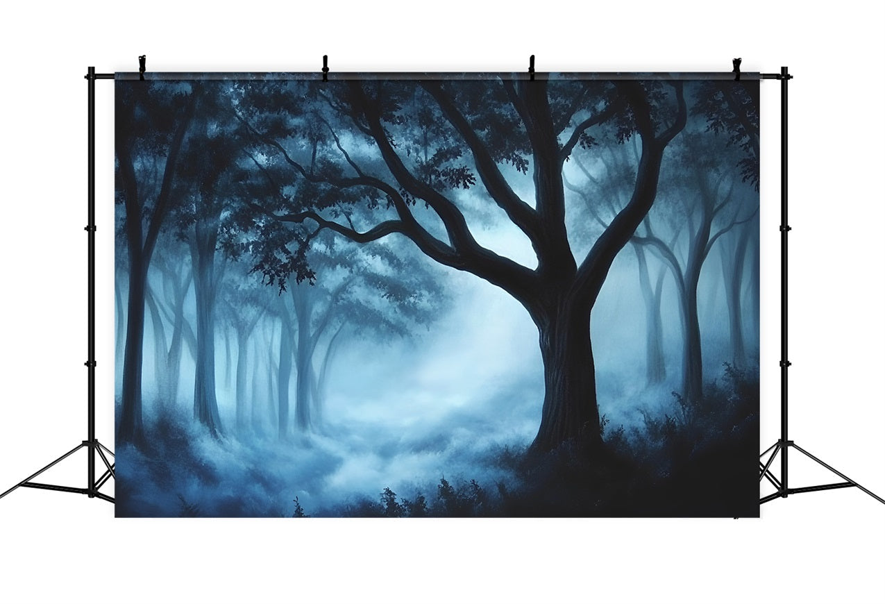 Woodland Photo Backdrop Mist Ancient Forest Backdrop UK CSH4-89