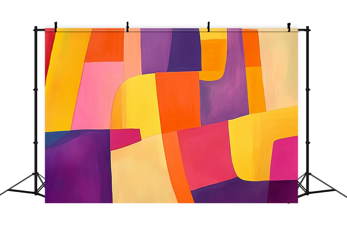 70s Backdrop Playful Palette Patch Graphic Backdrop UK CSH5-172