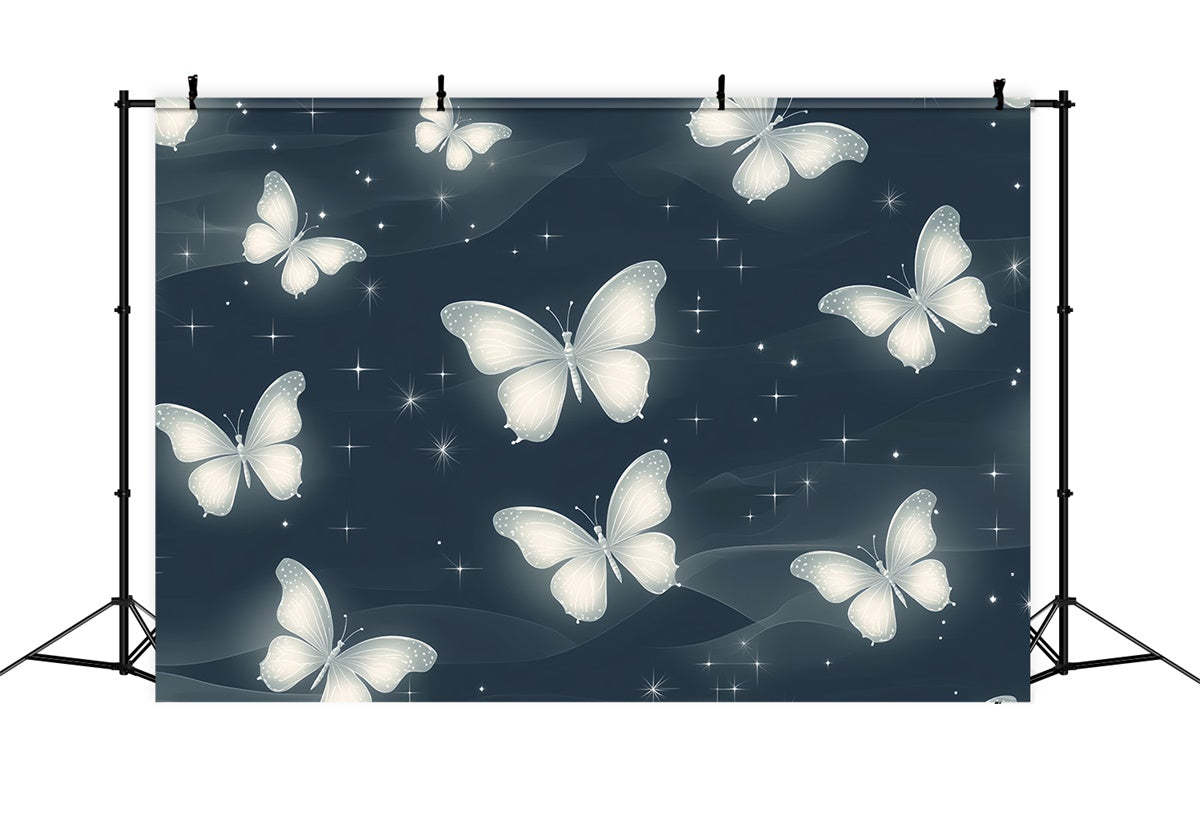 90's Backdrop Mystic Night Butterfly Whisper Backdrop UK CSH5-196