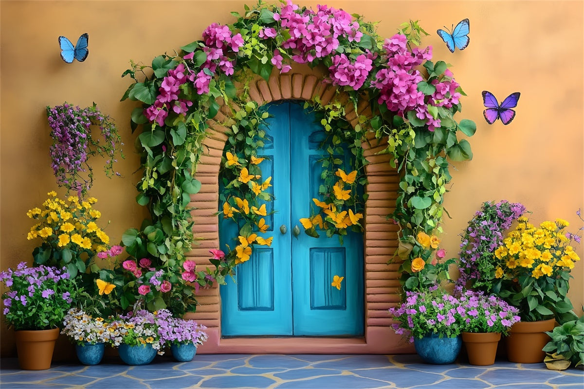 Children Backdrops Secret Garden Entryway Backdrop UK CSH5-274