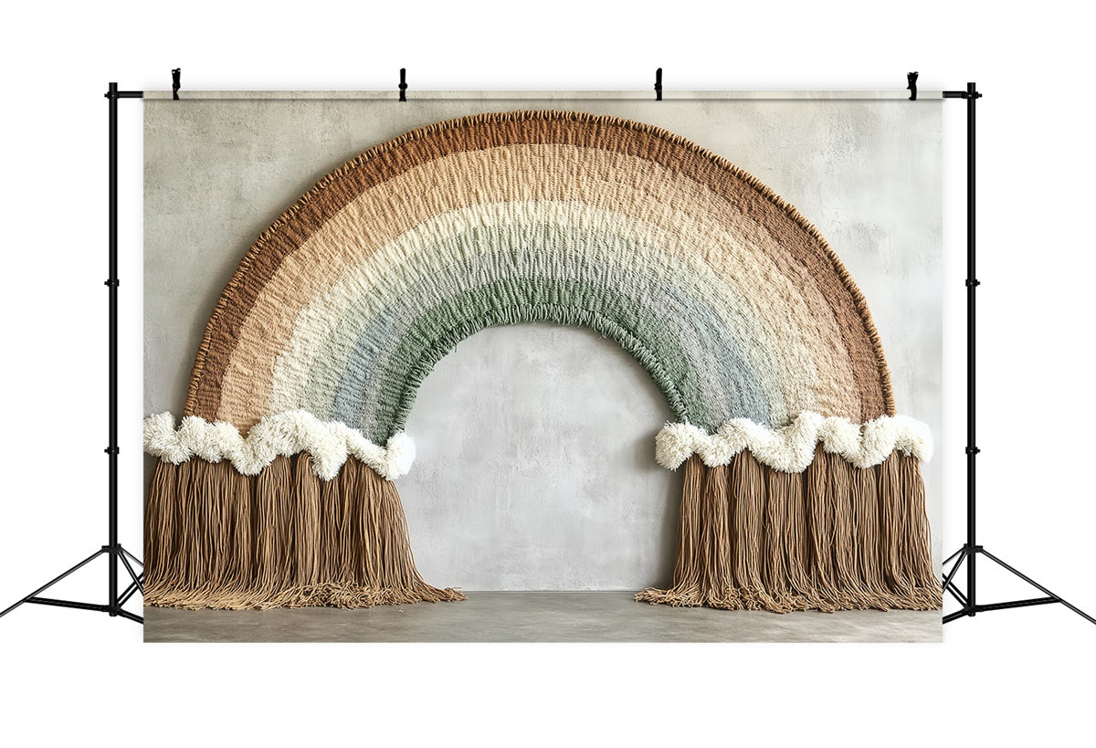 Children Backdrops Macrame Cozy Texture Arch Backdrop UK CSH5-290