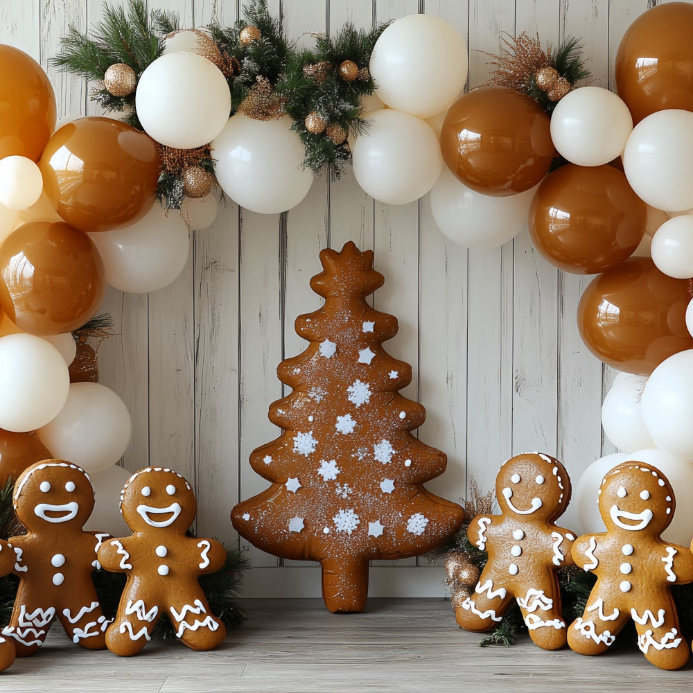 Newborn Photo Backdrop Cookie Cheer Christmas Backdrop UK CSH5-322