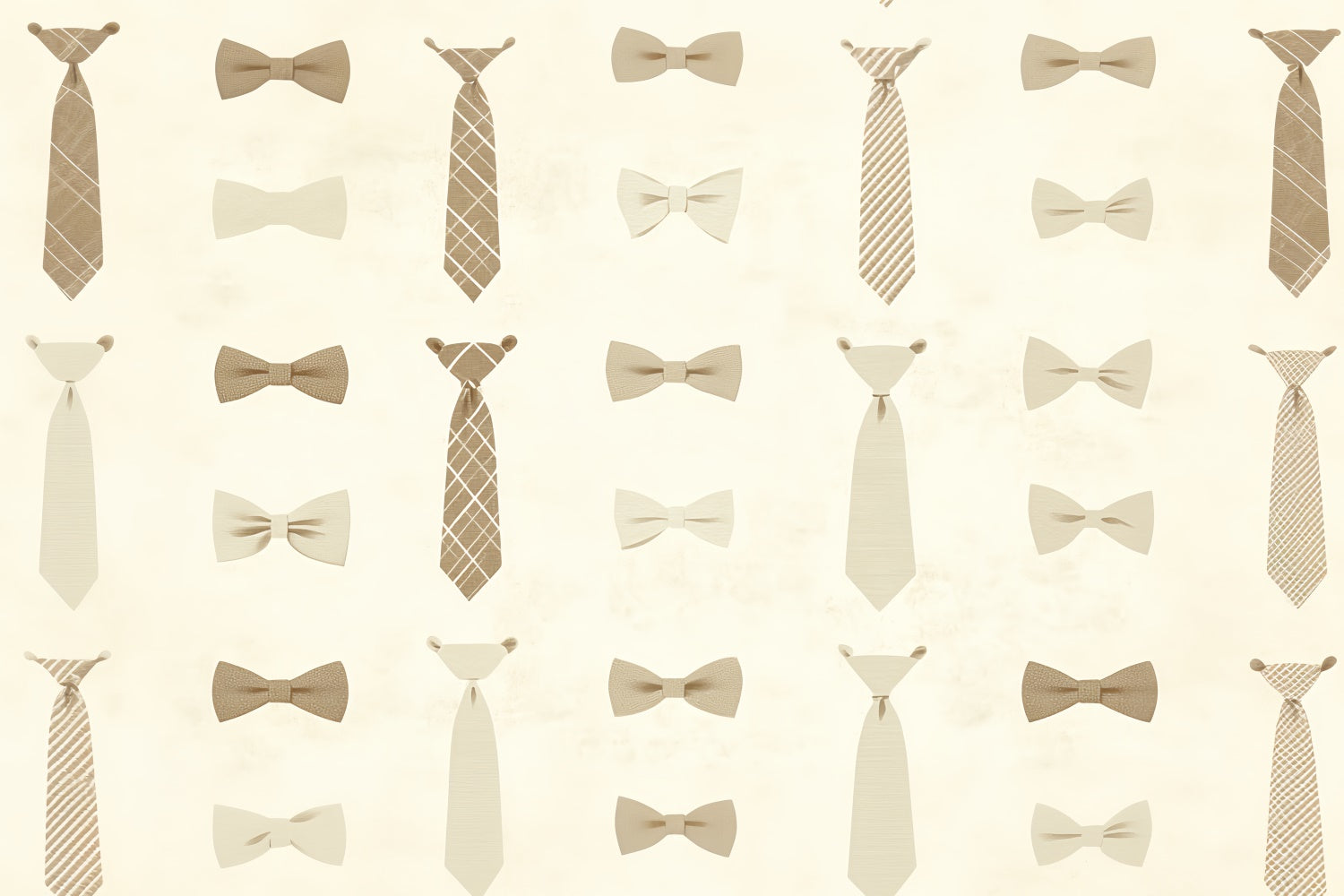 Backdrops For Father's Day Beige Tie Pattern Backdrop UK CSH5-35