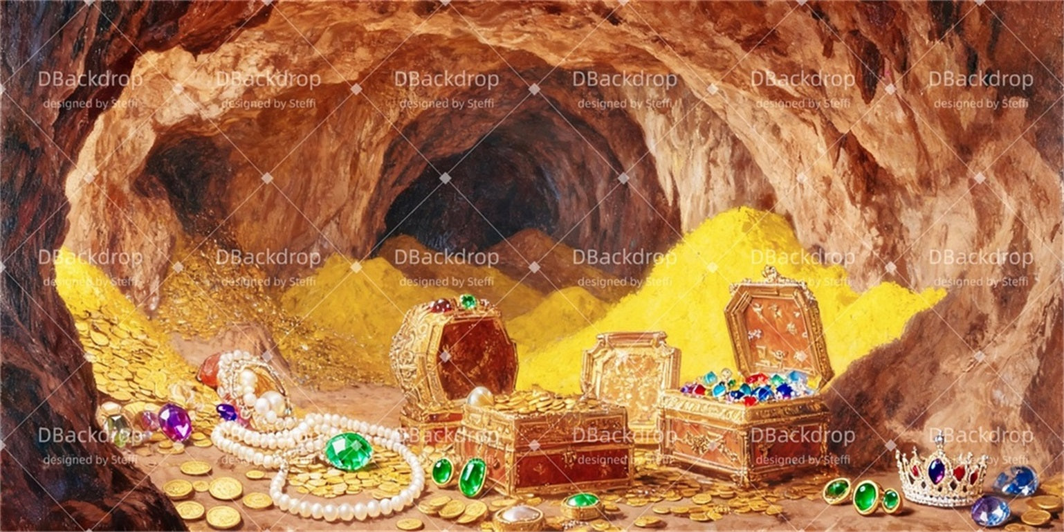 Church Stage Backdrops Cave of Wonders Stage Backdrop UK CSH510-T15