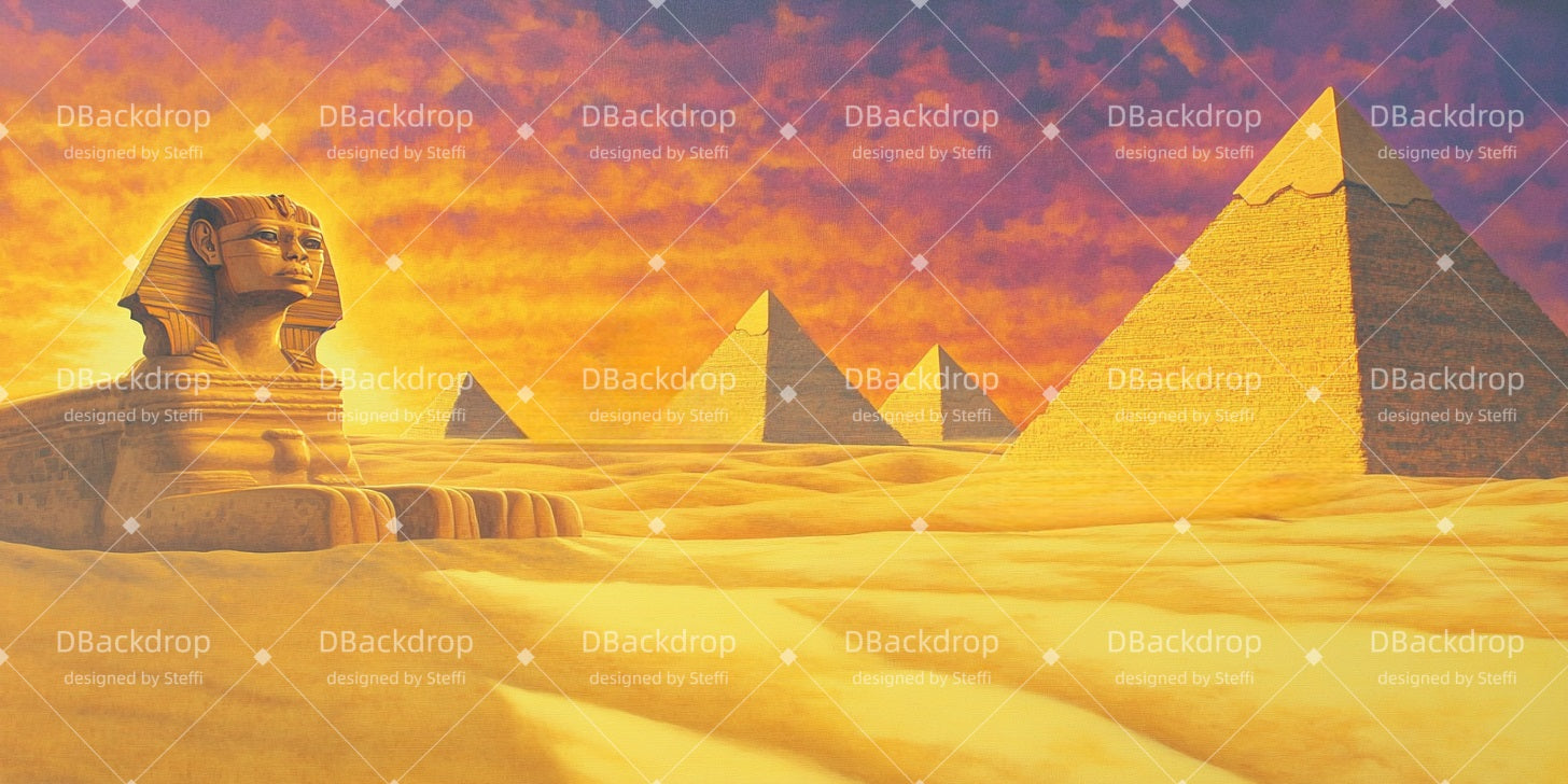 Theatre Stage Backdrop Egyptian Sunset Stage Backdrop Ideas UK CSH510-T19