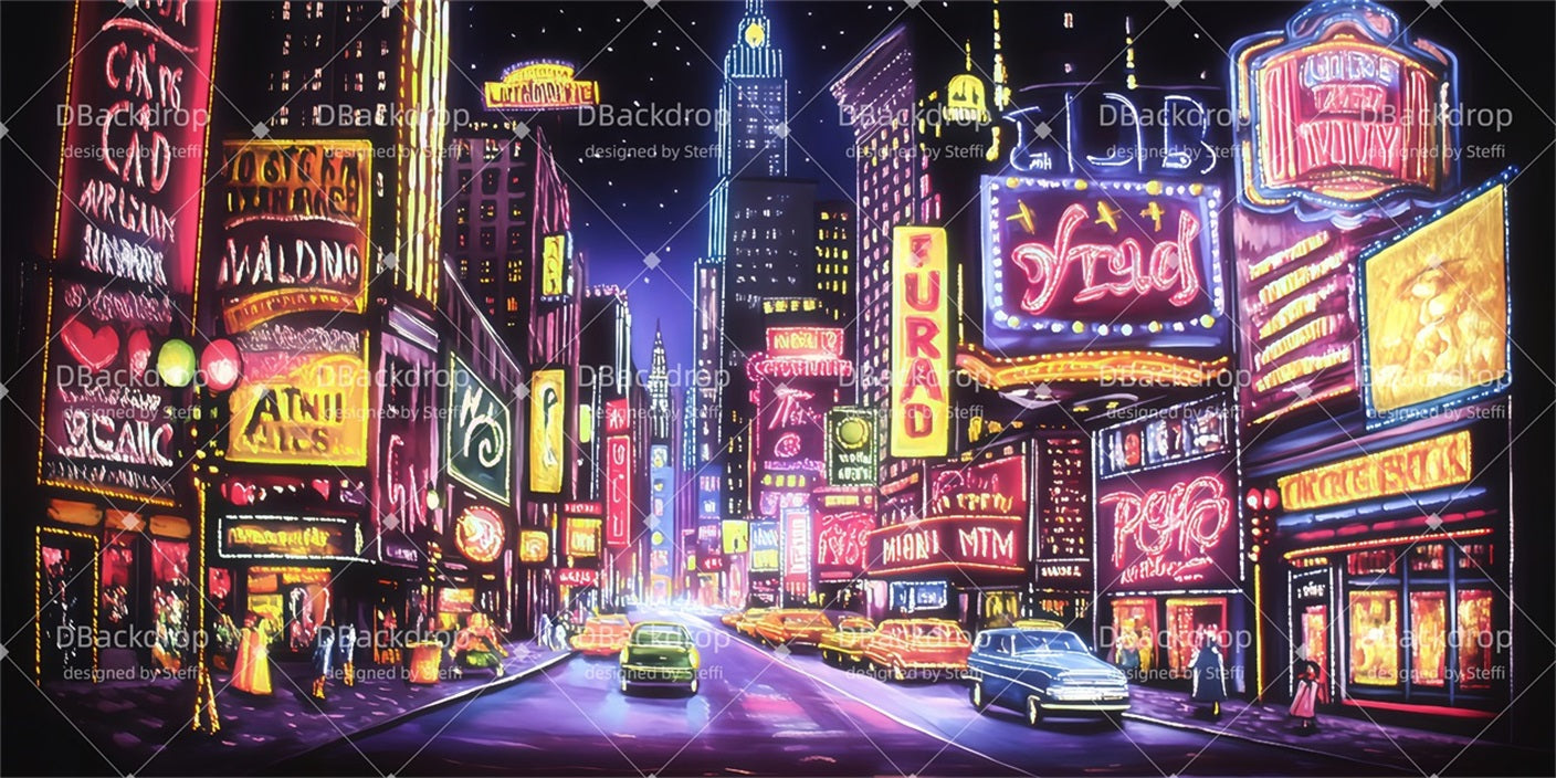 Stage Backdrop Ideas Broadway Night Broadway Stage Backdrop UK CSH510-T37