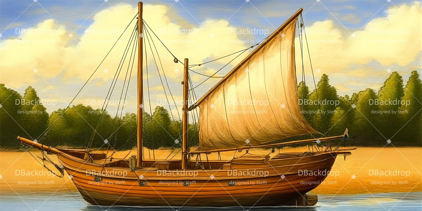 Performance Backdrops The Boat Professional Stage Backdrops UK CSH511-T10