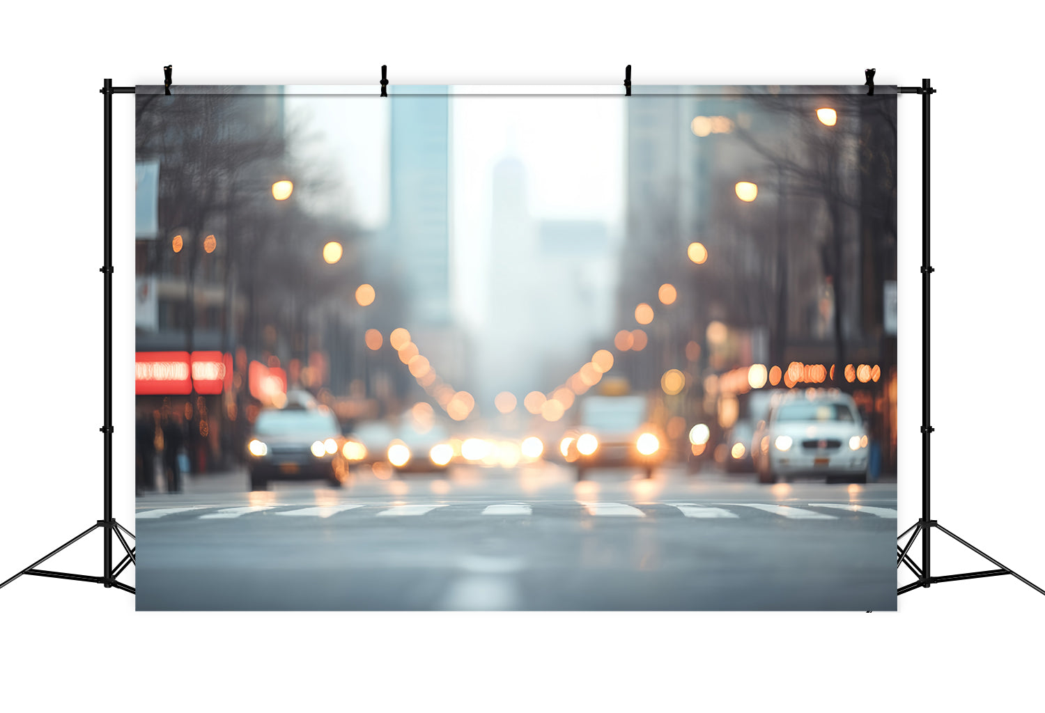 Backdrops For Headshots Urban Lights Bokeh Backdrop UK CSH57-1