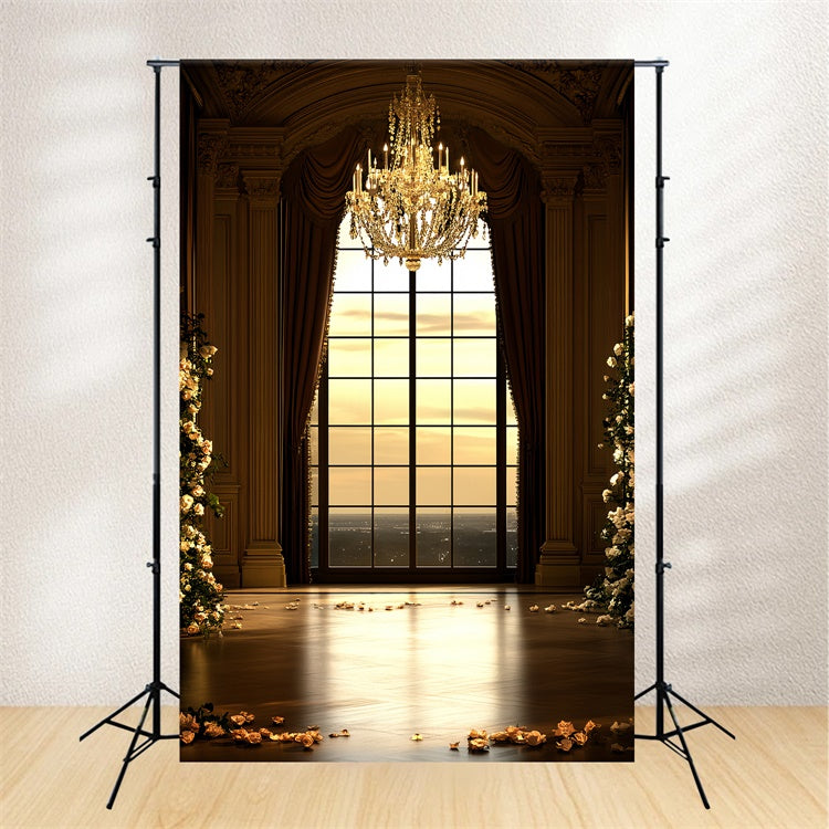 Vintage Photography Backdrops Opulent Rose Dusk Backdrop UK CSH57-135