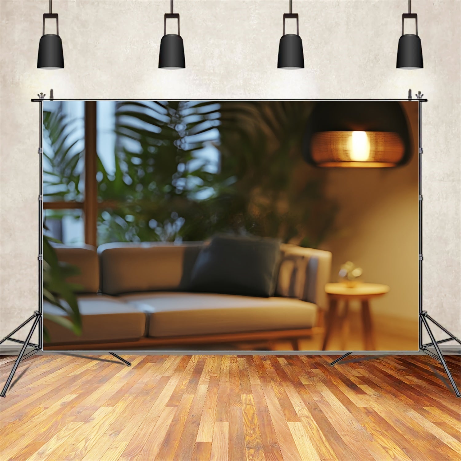 Backdrops For Headshots Cozy Lounge Nook Backdrop UK CSH57-15