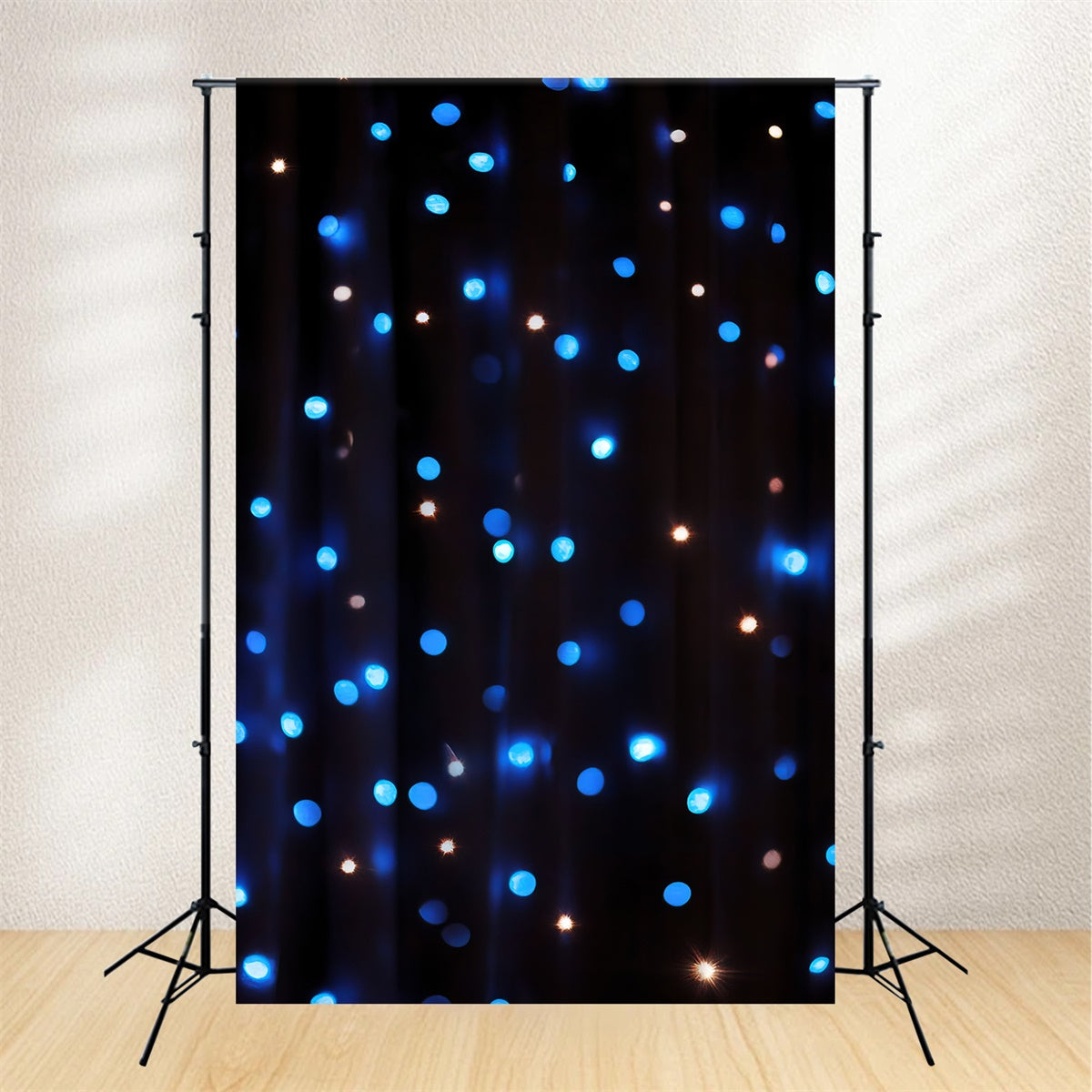 Professional Headshot Backdrop Blue Lights Twinkle Backdrop UK CSH57-16