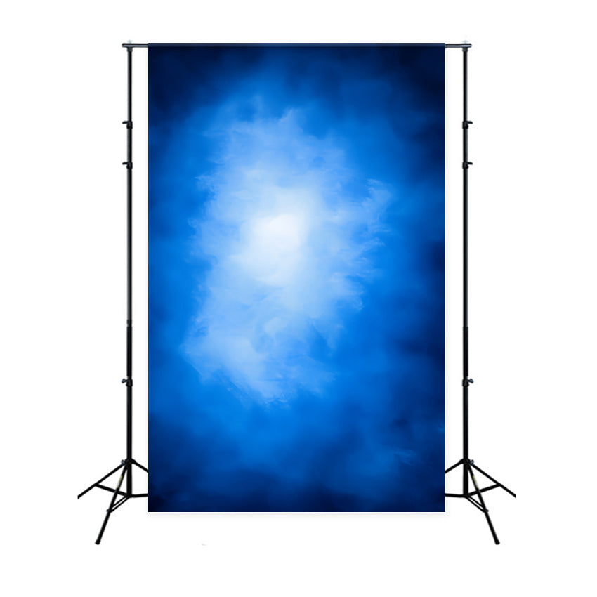 Blue Backdrop Photography Blue Smoke Radiance Backdrop UK CSH57-22