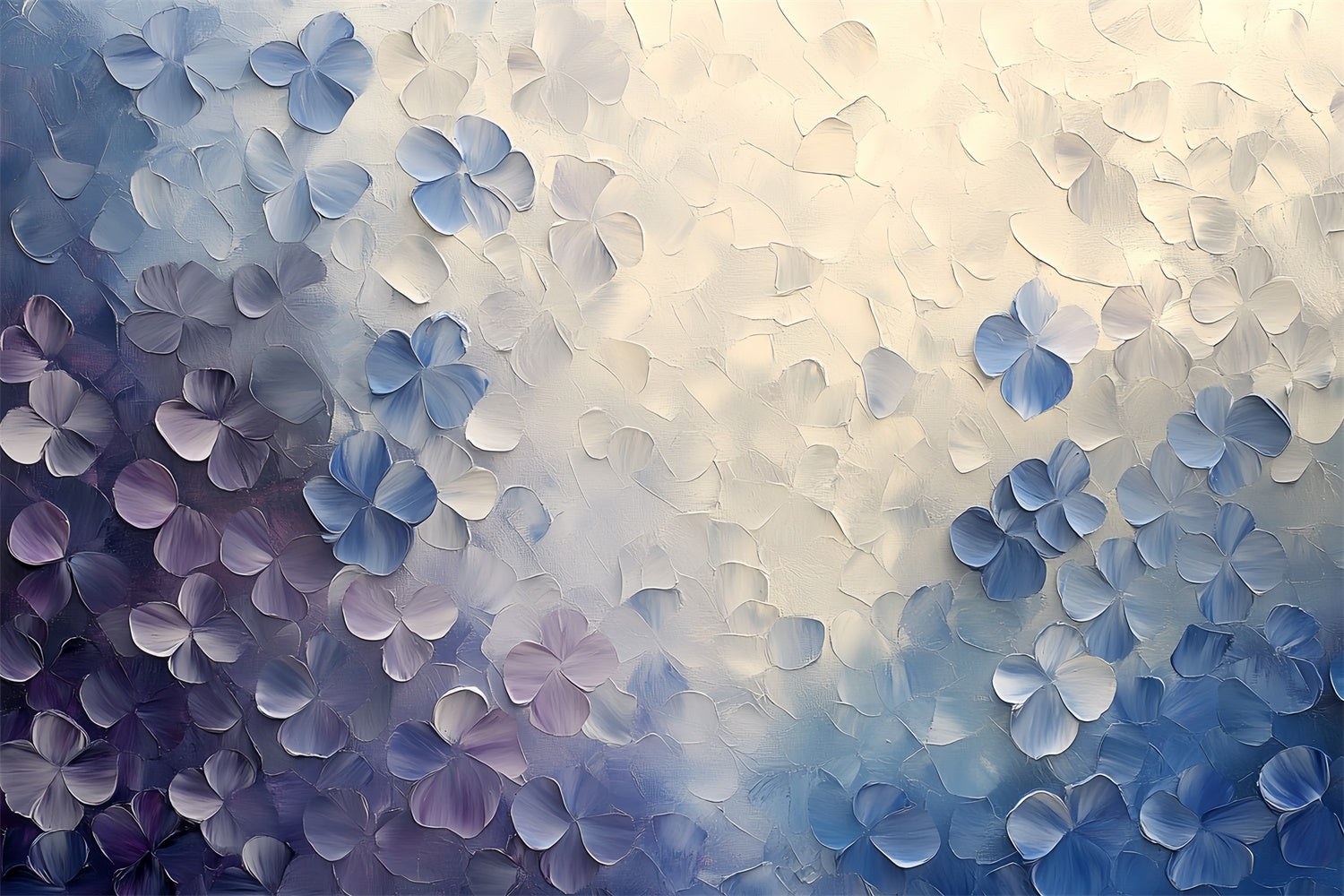 Fine Art Photography Backdrops Blue Whisper Petal Backdrop UK CSH57-252