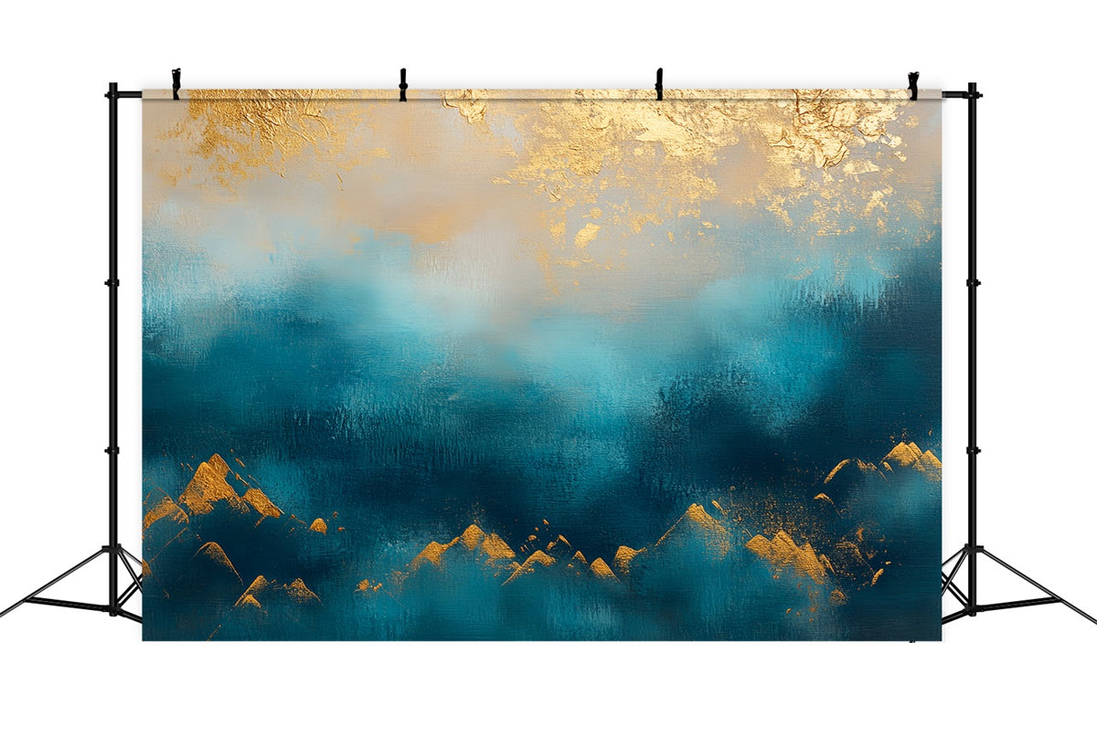 Backdrops Fine Art Golden Horizon Peaks Cloth Backdrops UK CSH57-255